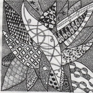 How a Zentangle taught me patience & perseverance. - Inner Voices
