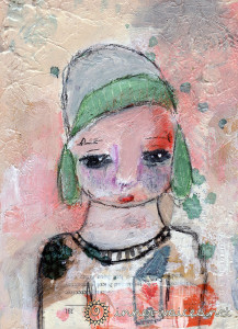 Mixed Media painting by Nolwenn Barre Petitbois