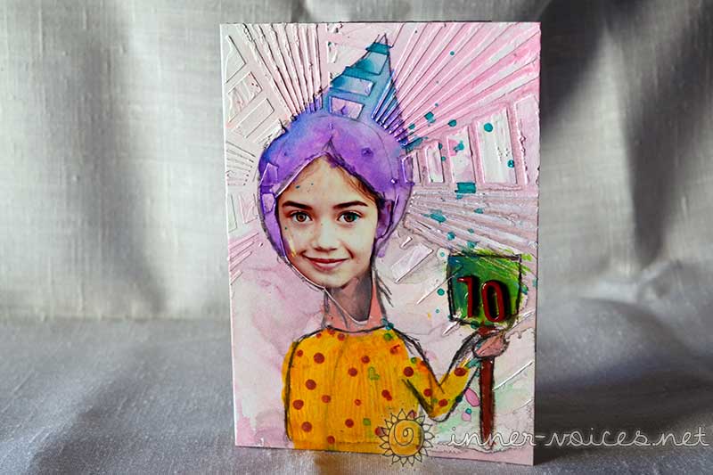 ColourArte birthday card